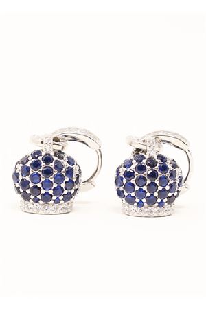 Blue Capri bells earrings Manè Capri | ORECCHINIZIRCONIBLU